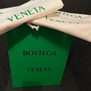 COPY - Bottega Veneta shoe boxes & 2 dust bags  (rip on one corner of the box)